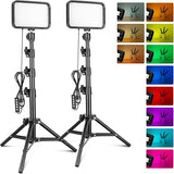 RGB Photography Video Light with Adjustable Tripod Stand 16 Color Studio Light
