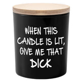 Gifts For Him Husband Boyfriend Funny Unique Christmas Anniversary Valentines Day Birthday Gag Gifts For Him Men Adults Bachelorette Bridal Shower For Bride Sandalwood Scented Candle