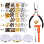 Jewelry Making Supplies Kit - Repair Tools With Accessories, Pliers, Findings, Beading Wires For Adults And Beginners