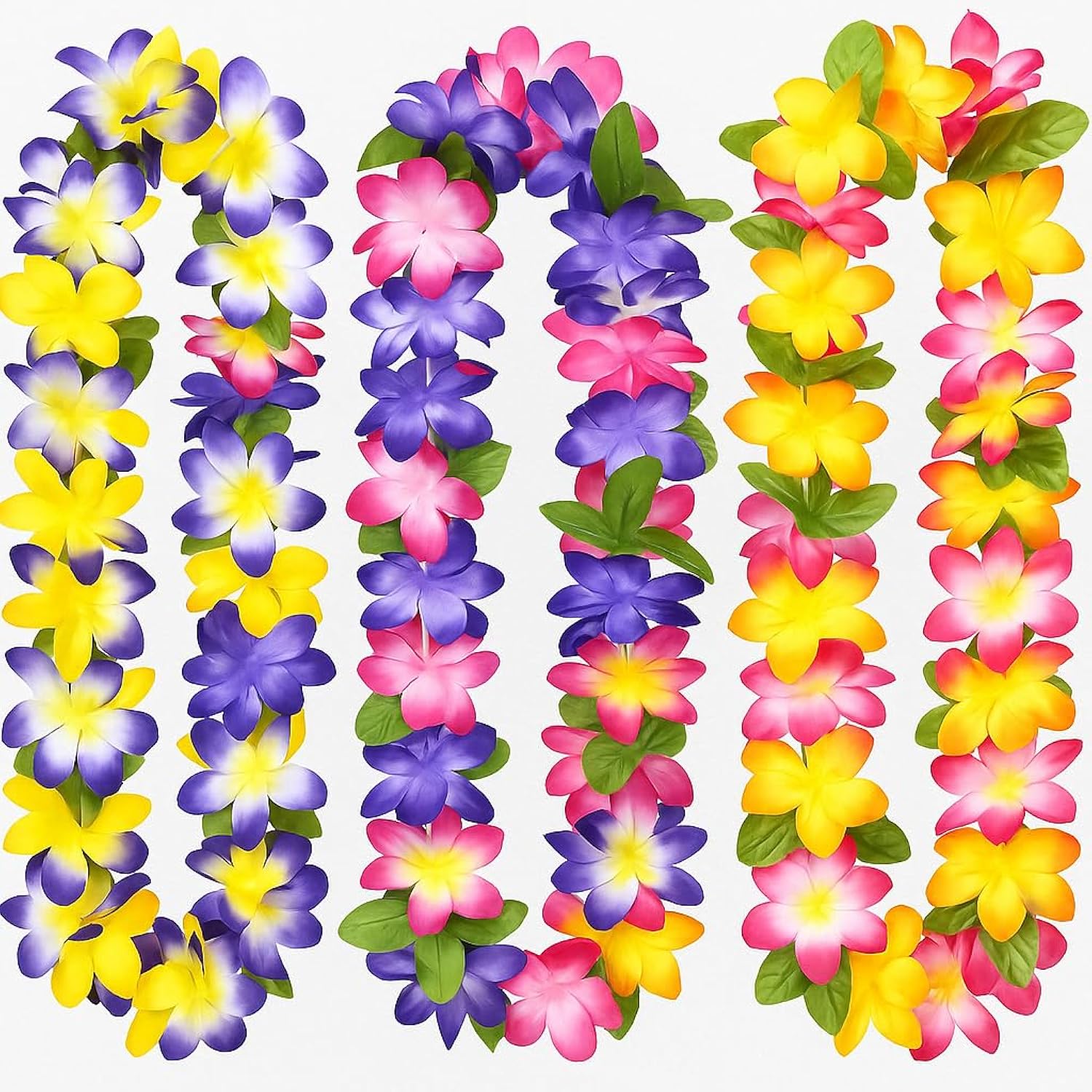 Mahalo Floral Leis : Package Of 12 By
