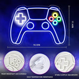 Gamer Neon Sign Gamepad LED Wall Light USB Powered Gaming Room Decor for Boys Kids Teens