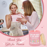 Thank You Gifts For Women - Inspirational Birthday Gifts For Coworkers Friend Teachers Nurses Boss Employees, Appreciation Gift Idea - Handmade Vanilla Lavender Natural Soy Wax Candle 10Oz