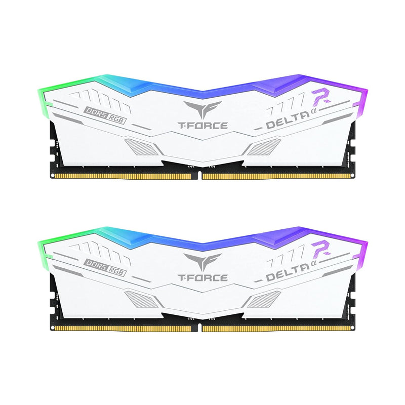 T-Force Delta Alpha Rgb Ddr5 Ram 32Gb Kit (2X16Gb) 6000Mhz (Pc5 48000) Cl38 De