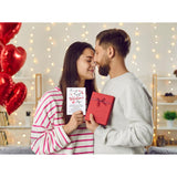 Funny 1St Valentine'S Day Greeting Card For Boyfriend/Girlfriend - It'S Our First Valentines Day Card With Envelope - Romantic, Cute Design - Perfect New Couple Gift