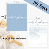 Baby Shower Games For Boy Or Girl - Dad Jokes, Gender Reveal Games, Baby Shower Activities, 30 Cards -Bbg07