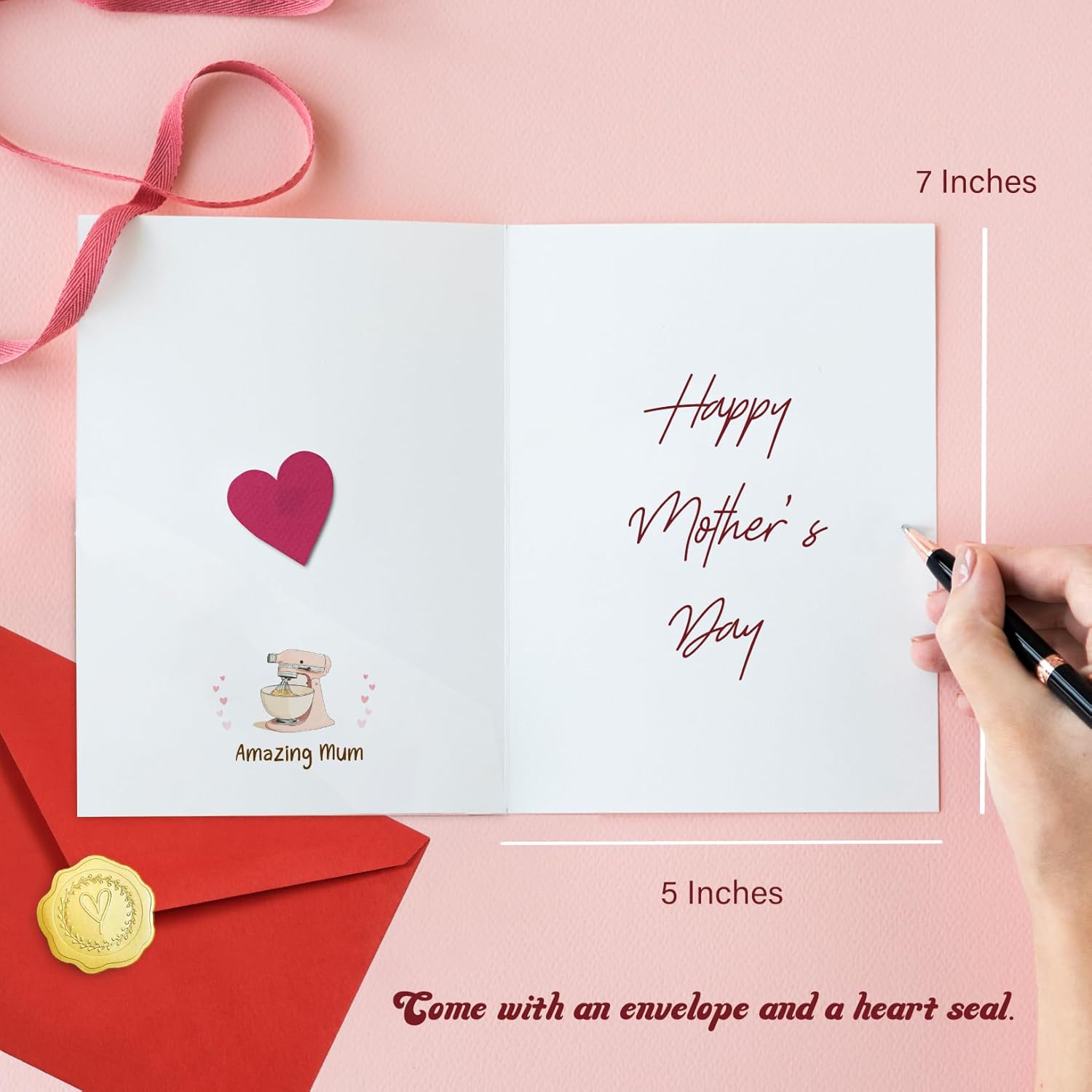 Funny Mothers Day Card, Good Moms Great Moms, Humor Beater Happy Mother'S Day Greeting Card With Envelopes, Thank You, Birthday Card For Mom From Daughter, Son