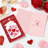 Valentines Day Cards Assortment, 24 Valentine’S Day Cards With Envelopes And Stickers, 8 Elegant Designs With Message Printed Inside