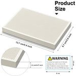 2 Pieces Honeycomb Ceramic Soldering Boards Soldering Honeycomb Panel Jewelry Block Making Tools Parts For Melting Casting Gold Tools Jewelry Third Hand