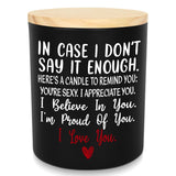 Valentines Day Gifts For Her Him - Long Lasting Vanilla Lavender Candle 10 Oz - Romantic Anniversary Wedding Birthday Valentines Gifts For Women Men, Girlfriend Boyfriend Gift Ideas