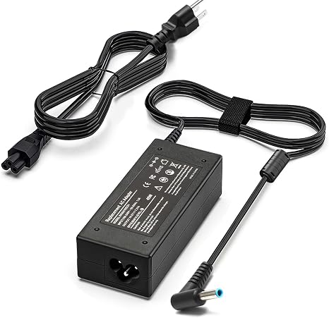 HP 45W Blue Tip Laptop Charger AC Power Adapter for Model 14