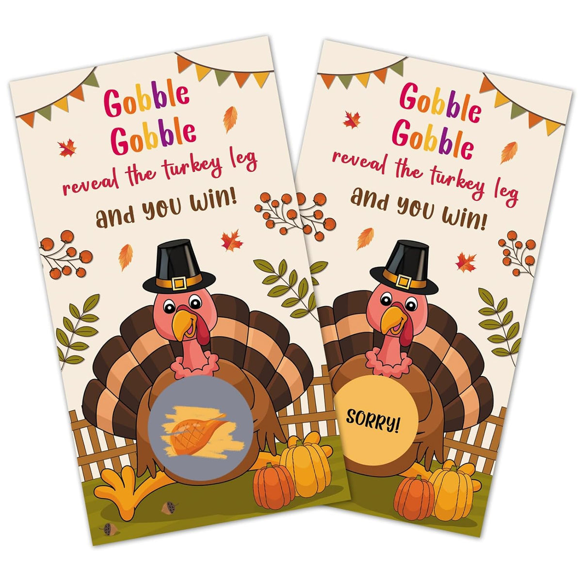 30 Pcs Thanksgiving Scratch Off Cards For Adults Kids Turkey Scratch Off Cards Games For Thanksgiving Party Family Activities Fall Thanksgivings Games Table Favors And Icebreaker