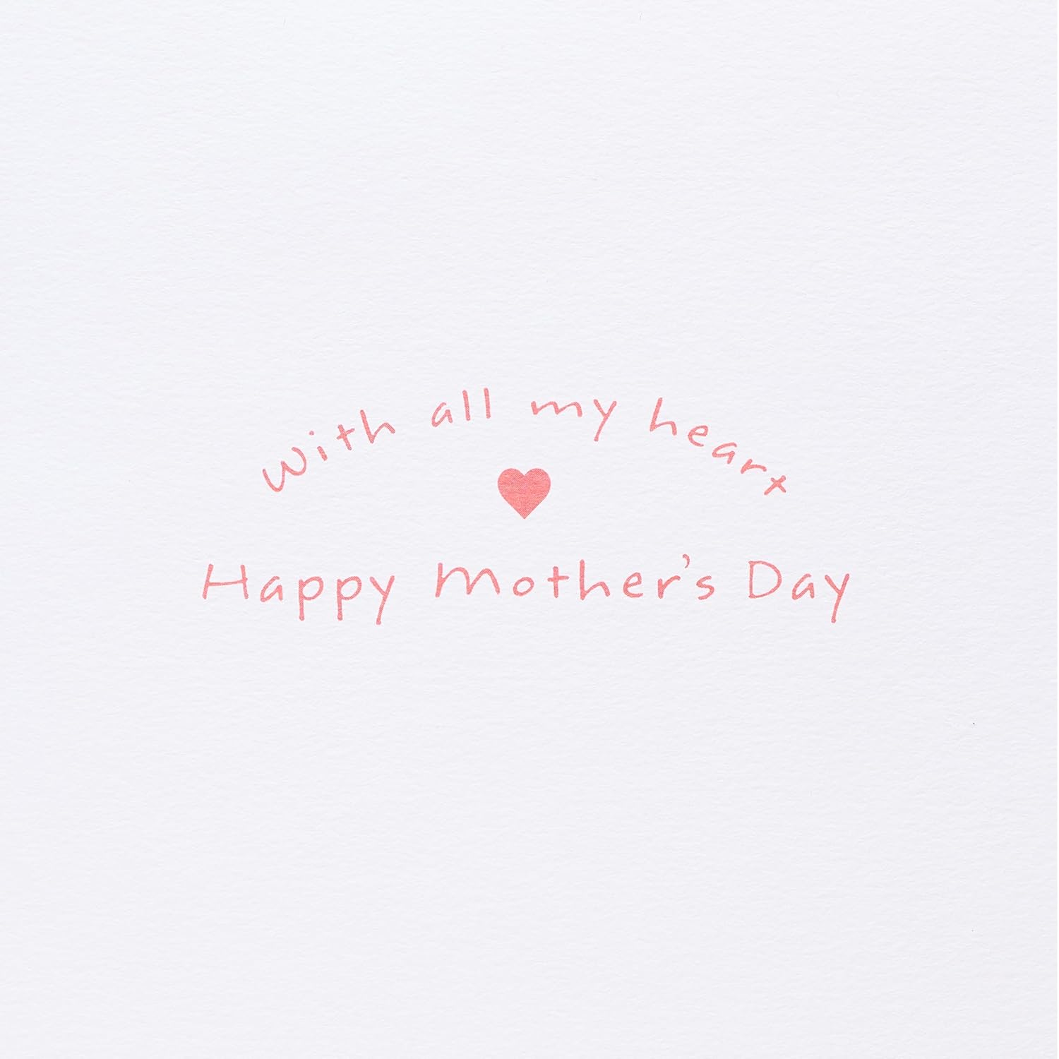 Mother'S Day Card For Grandma (With All My Heart)