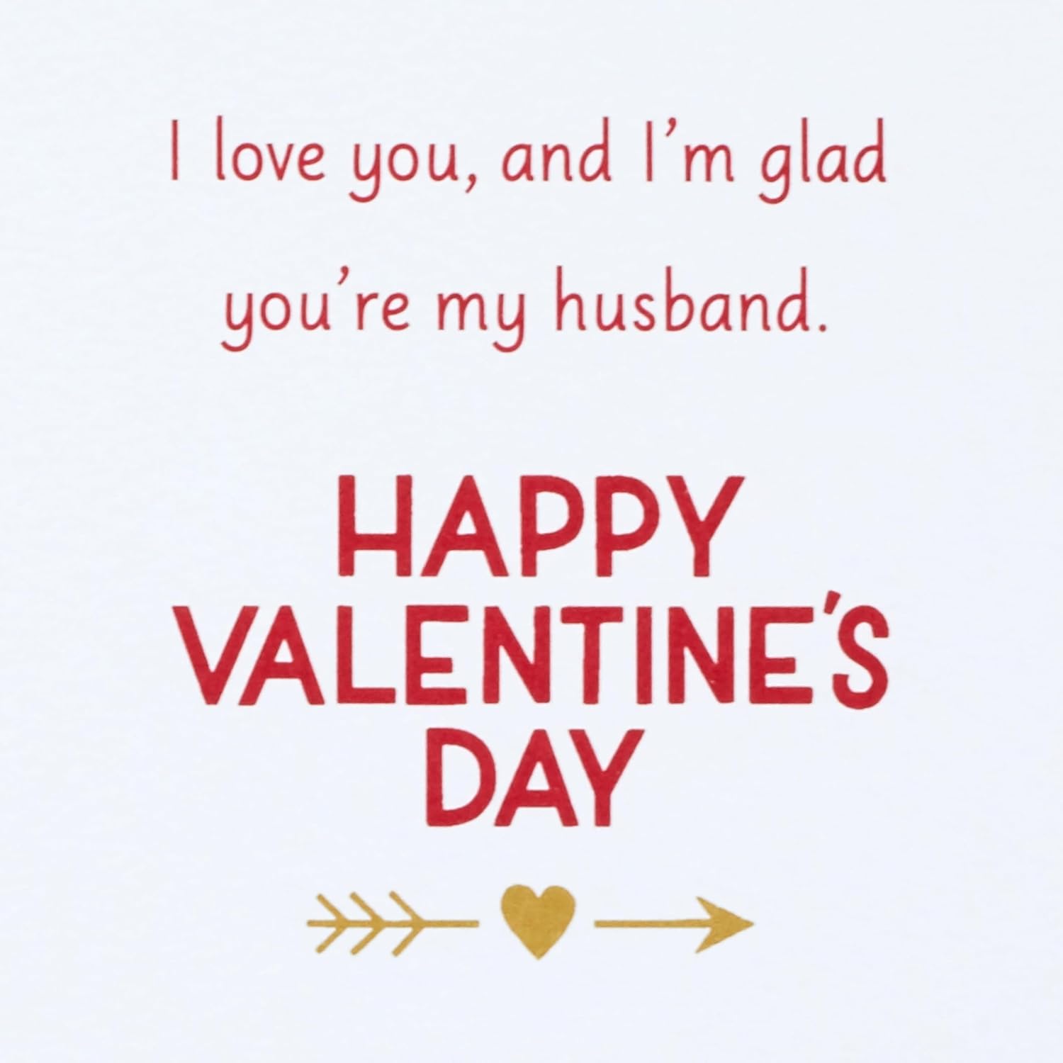Hallmark Valentines Day Card for Husband (Love You No Matter What)