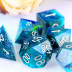 Resin Molds - Silicone Molds For Epoxy Resin Casting With 7 Standard Dice Cavities, Diy Dice Making, Tabletop Gaming Gift