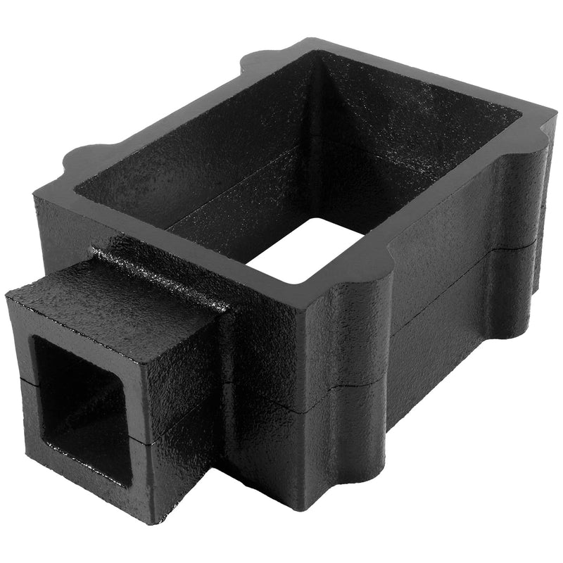 2-Part Cast Iron Flask Mold Frame For Sand Casting Jewelry Metal Casting Making Tool