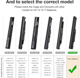 HP Replacement Laptop Battery LA04 776622-001 for 15-F Series