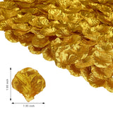 2000 Pcs Gold Artificial Silk Rose Petals For Romantic Night, Wedding, Party, Anniversary Flower Decorations