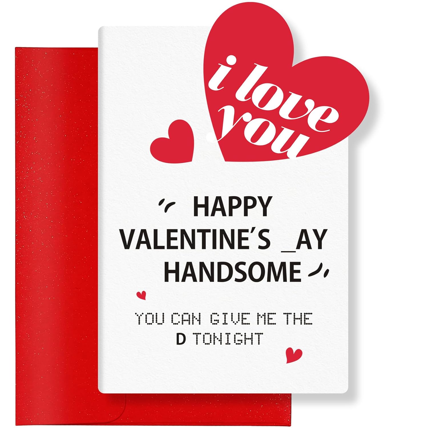 Valentines Day Love Gifts For Him, Valentines Day Card Gifts For Husband Men, Funny Card, Mens Valentine Gift For Boyfriend Husband, Valentine Gift For Him