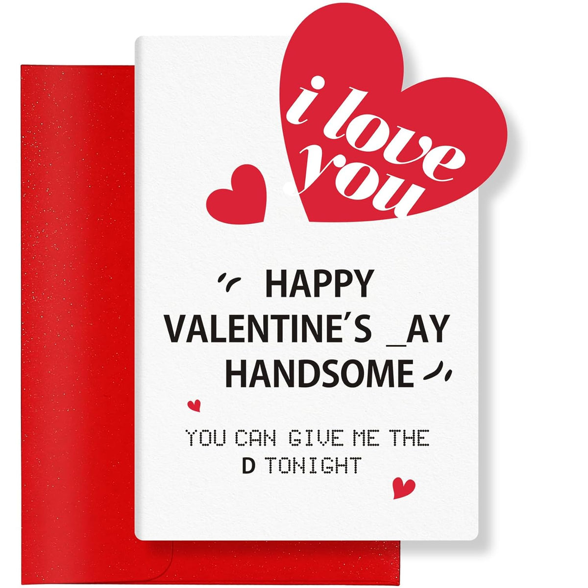 Valentines Day Love Gifts For Him, Valentines Day Card Gifts For Husband Men, Funny Card, Mens Valentine Gift For Boyfriend Husband, Valentine Gift For Him