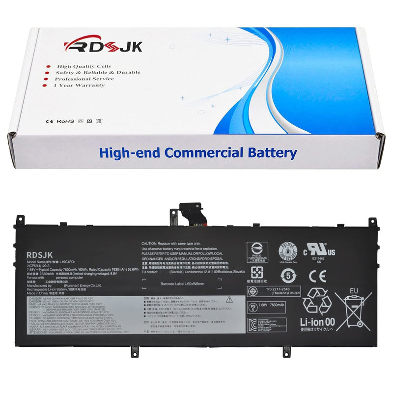 L19C4Pd1 L19D4Pd1 L19M4Pd1 Laptop Battery For Lenovo Ideapad Yoga 6-13Are05 6-