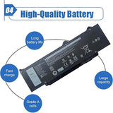 DR02P R73TC 11.4V 54Wh Replacement Laptop Battery for Dell Latitude and Precision Series