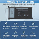 Replacement Laptop Battery for Dell Inspiron 15 5567 5578 7569 7579 WDX0R 42Wh