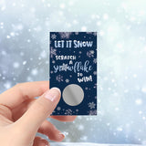 Winter Holiday Party Games – 30 Player Scratch Off Cards – Winter Wonderland Baby Shower Party Activity And Icebreaker
