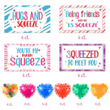 24Pack Valentines Day Cards With Heart Balls Valentines Day Gifts For Kids Valentines Exchange Cards For Boys Girls School Classroom Party Favors
