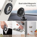 MagSafe Ring Holder, Magnetic Phone Grip & Kickstand for iPhone 15/14/13/12