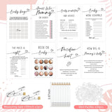 279 Pcs Simple White Baby Shower Games Set For 50 Guest, 8 Games Include Baby Shower, Guess Mommy Or Daddy, Word Scramble, How Big Is Mommys Belly, Pacifier Hunt, Fun And Easy To Play
