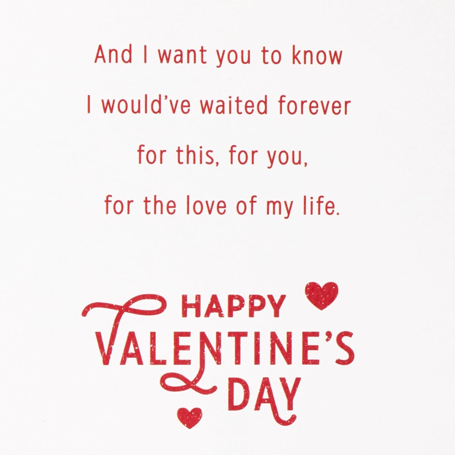 Hallmark Valentines Day Card for Husband, Wife, Boyfriend, Girlfriend (Worth the Wait)