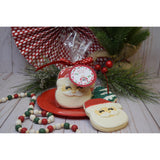 Mrs. Claus' Kitchen Christmas Holiday Sticker Labels, Total Of 40 2" Circle Stickers By