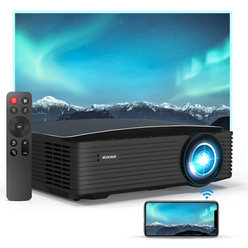 PJ20 Outdoor Projector, 1080P, WiFi, Bluetooth, Dolby Audio, TV Stick Compatible