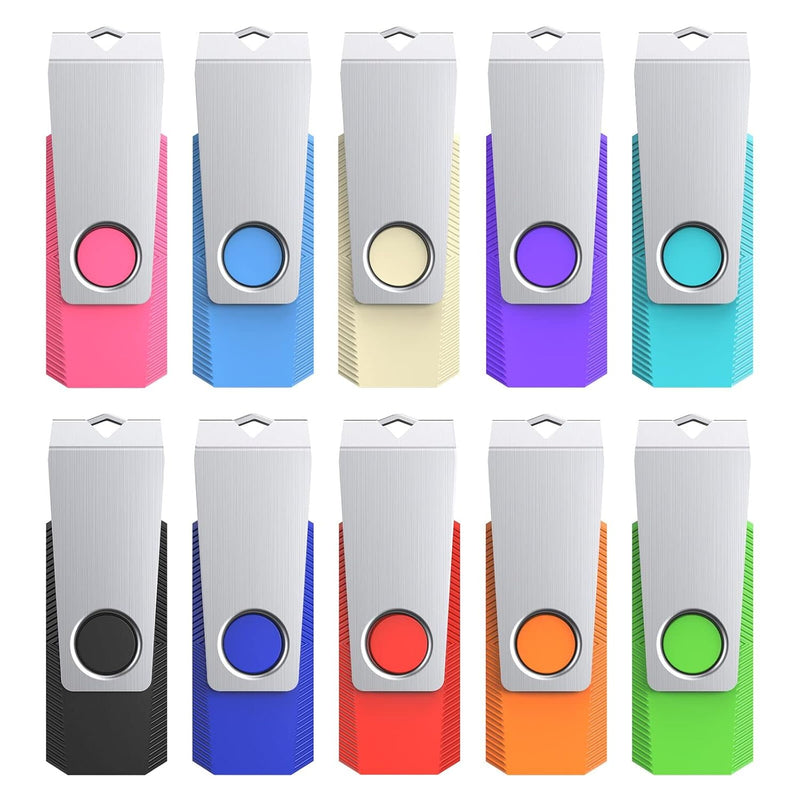 10 X 32Gb Flash Drive 32G Thumb Drive Usb Flash Drive Usb Stick Pen Drive Swiv