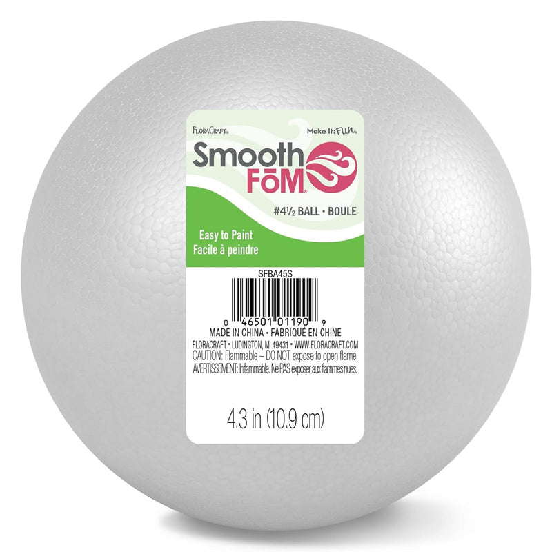 Smoothfom Ball 4.3 Inch White