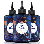 Uv Resin 300G - Upgraded Uv Resin Kit, Hard Type Crystal Clear Ultraviolet Cur