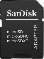 256GB Extreme microSDXC, 160MB/s, U3, V30, 4K, A2, C10, with Adapter