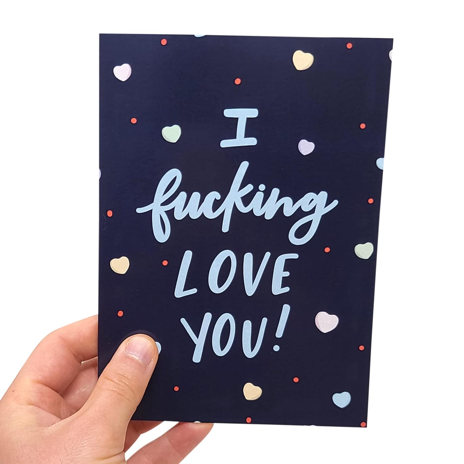 Funny Anniversary Cards For Husband Or Wife - Naughty Birthday Card For Men Or Women - Valentine'S Day Cards For Him Or Her - I Love You Dirty