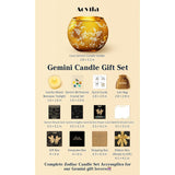 Birthday Gifts For Women Gemini Candle Gift Set Christmas Valentines Mothers Day Graduation Anniversary Mom Friendship Her Sisiter Home Decor
