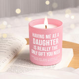 Funny Gifts For Mom Birthday Valentines Day From Daughter, Handmade Moms Candle Soy Wax, Mom Birthday Gifts From Daughter, Moms Gift For Mother’S Day, Christmas, Thanksgiving, 10Oz