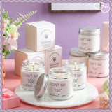 6 Pcs Bridesmaid Proposal Gifts I Can'T Say I Do Without You Candles Bridesmaid Gifts Natural Soy Wax Candles For Bridesmaids Friend Wedding Gift 4 Oz