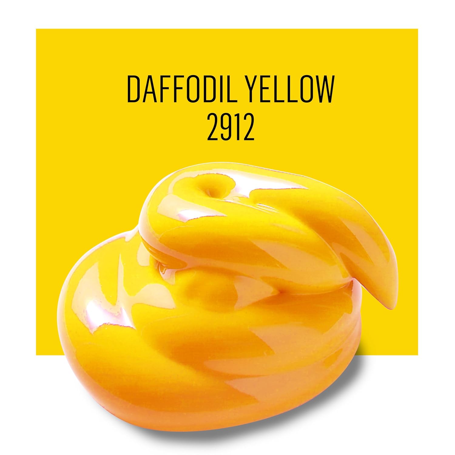 FolkArt Pl2912 Multi-Surface Paint, 2 oz, Daffodil Yellow