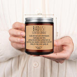 Scented Candle, Congratulations Gifts, Inspirational Candles For Women, Men, Friend - New Job, Promotion, Sobriety Gifts - Funny Graduation, Proud Of You, Sober, You Did It, Motivational Ideas