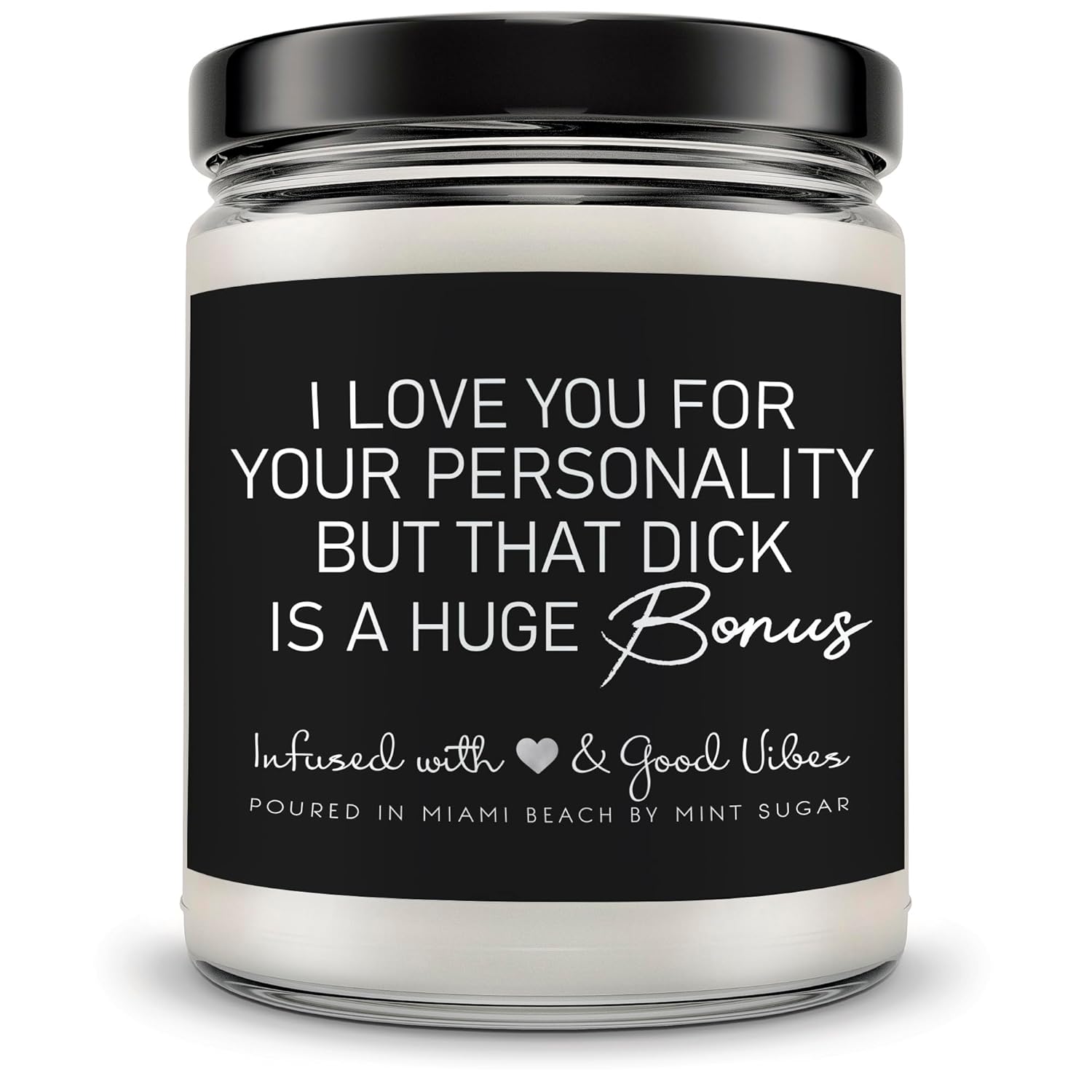 Candle Gifts For Men Funny, Boyfriend Candle, Made In Usa, 9 Oz, Funny Valentines Gifts For Boyfriend, Naughty Candles By