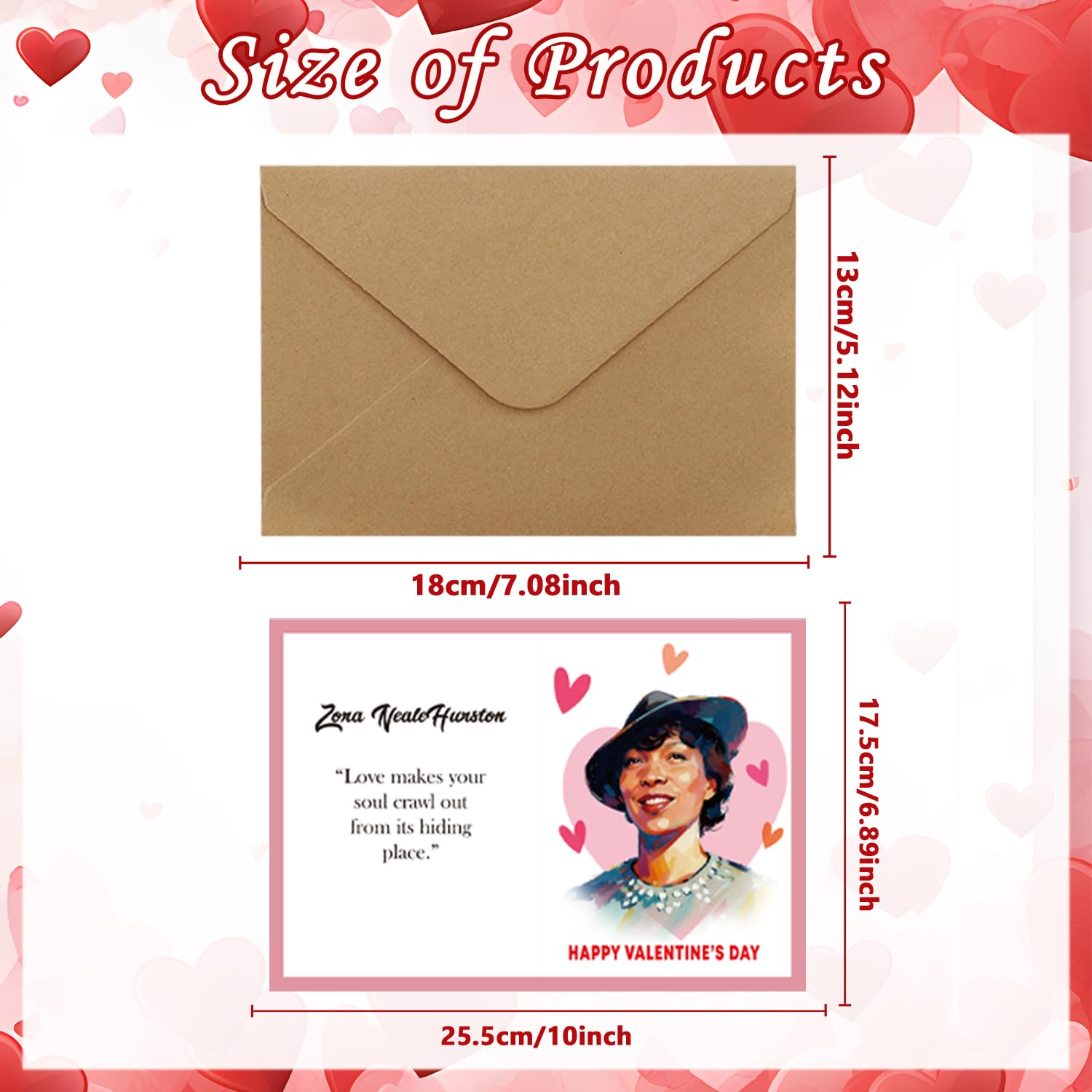 Black History Month Valentine'S Day Cards - 24Pcs African American History Valentine Greetingcards, Classroom Party Favors, Valentine Days Gift For Student Exchange Card