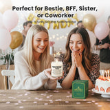 Happy Birthday Gifts For Women Friendship, Funny Best Friend Friendship Birthday Gifts For Women Bestie Bff Coworker Classmate, Amazing Friends Sister Lavender Candle