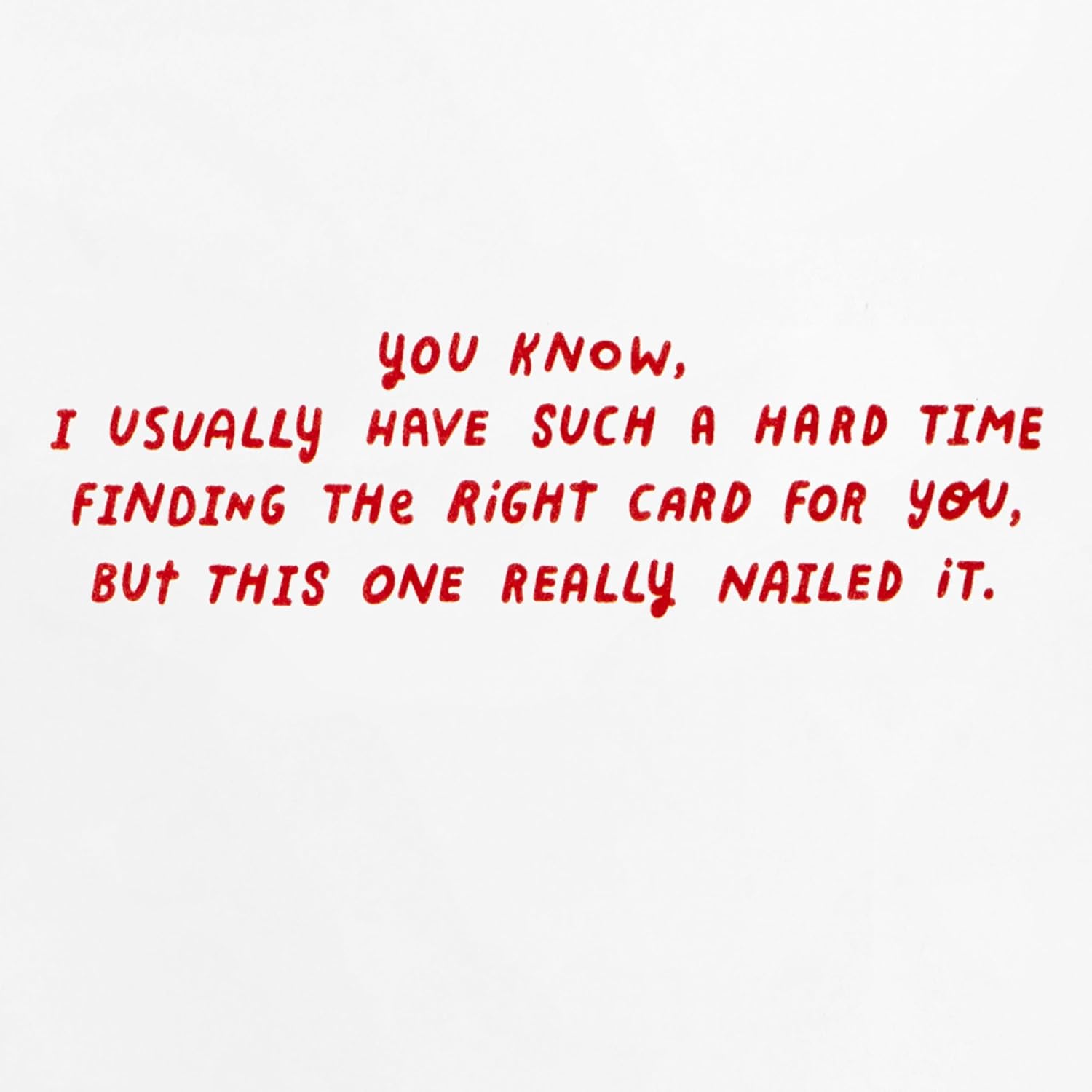 Hallmark Shoebox Funny Valentine's Day Card (Nice Butt) for Husband, Wife, Boyfriend, Girlfriend
