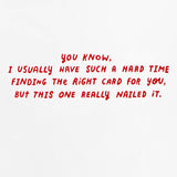 Hallmark Shoebox Funny Valentine's Day Card (Nice Butt) for Husband, Wife, Boyfriend, Girlfriend