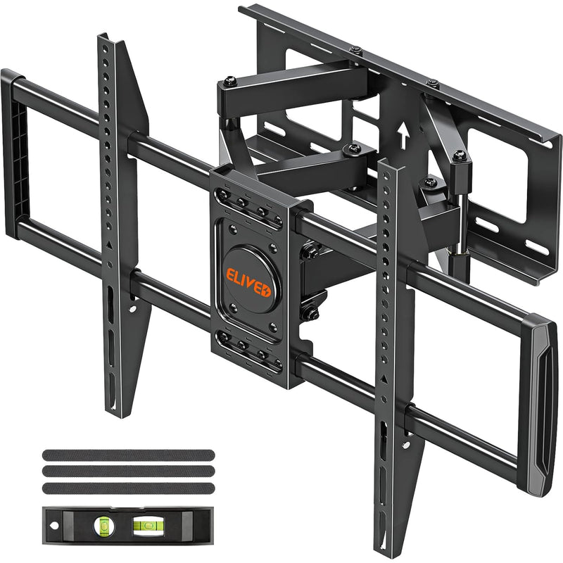 Tv Wall Mount For Most 37-75 Inch Flat Screen Tvs, Swivel And Tilt Full Motion