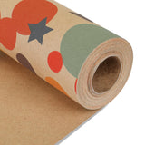 Birthday Wrapping Paper,Gift Wrapping Paper Roll,Kraft Wrapping Paper-17 Inch X 32.8 Feet Per Roll,Colorful Dots Pattern For Boys Girls, Perfect For Birthday Party, Baby Shower